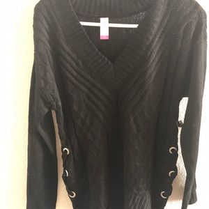 Side Tie Sweater